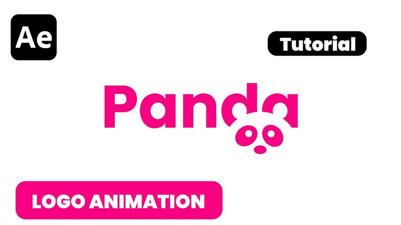 Motion Graphics Tutorial | Pro Logo Animation in After Effects | Panda Logo Animation | psstudio