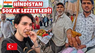BİR GÜN BOYUNCA HİNDİSTAN SOKAK LEZZETLERİ! - TÜRK GÖREN HİNTLİLERİN TEPKİSİ!