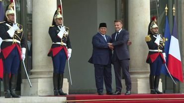 France's Macron meets with Indonesia's Prabowo Subianto | AFP