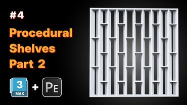 Pattern Engine for 3ds Max | How-To #4: Shelves Part 2