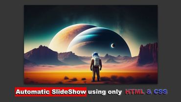 Слайд-шоу с автоматическим переключением изображений на чистом HTML&CSS || Automatic SlideShow CSS