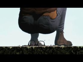 giantess big ass vs little city