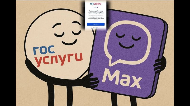 L'accesso a Gosuslugi è possibile solo con un account MAX. Attualmente è in modalità test.