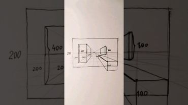Как нарисовать высоту в перспективе