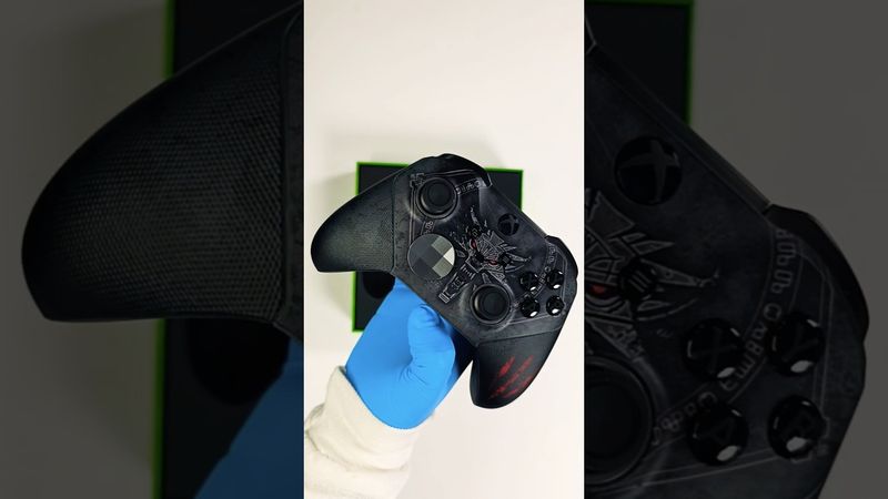 The Witcher 3 Special Edition Xbox Elite Controller #unboxing #gaming #trendingshorts