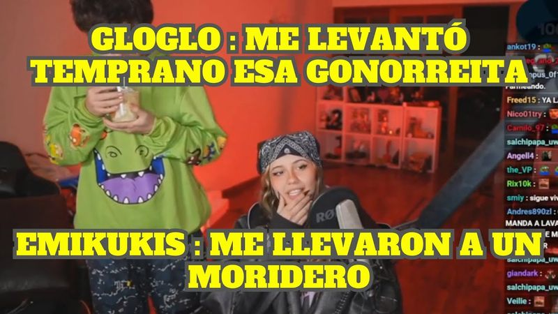 GLOGLO Y EMIKUKIS CUENTAN CÓMO LA LLEVARON A UNA CLÍNICA EN LA MAÑANA PORQUE ESTABA MUY ENFERMA