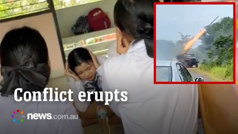 Rockets fire into Thailand from Cambodia during border clashes