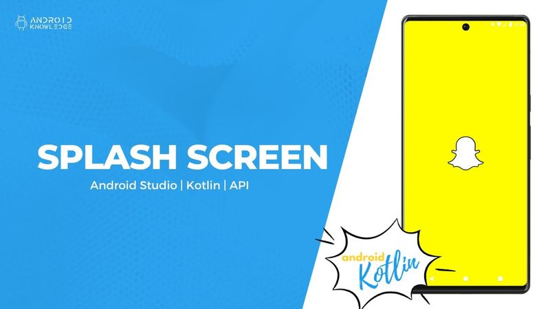 Splash Screen in Android Studio using Kotlin | Latest 2023 API Method