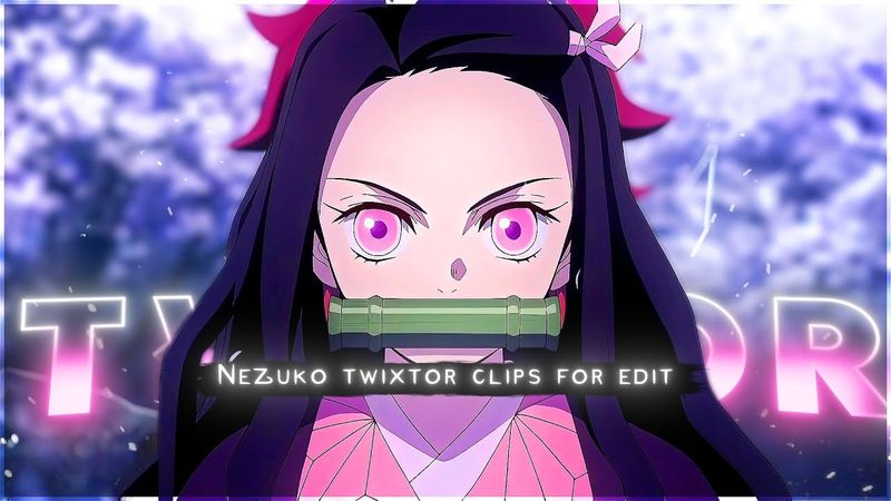 Nezuko Twixtor 4K | Demon Slayer Clips | Twixtor Pack