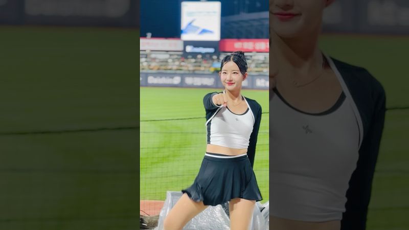 찌나뇽 샤브올데이 모델 될 때까지 계속 올림 #김진아 #김진아치어리더#ktwiz #kt위즈 #kt위즈치어리더