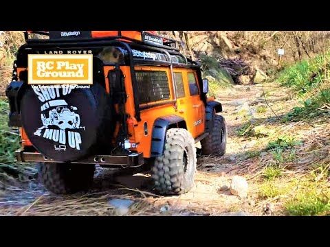 RC Car Traxxas TRX4 D110 Defende Off-Road Trail RUN