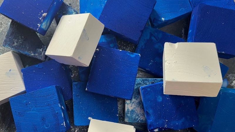 Deep Dyed X Chalk for Happy Birthday October 💕