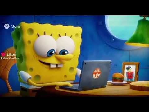 Сборник Видео Губка Боб Sora 2 Нейросетей (Без мата)