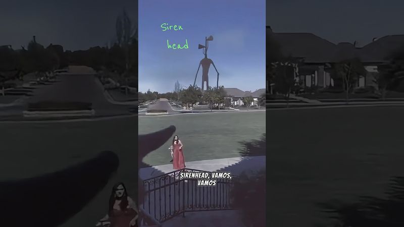 Siren Head seen in Lubbock Texas #sirenhead #siren #halloween #ghosttwins #therodrigueztwins #tx