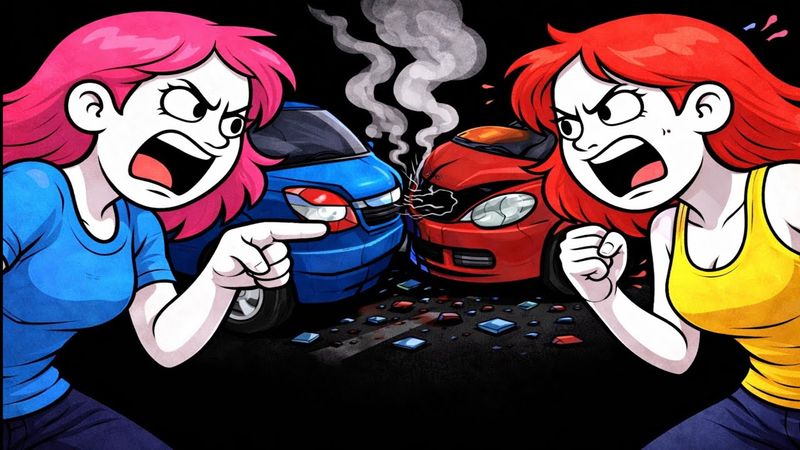 Моя Бывшая Подруга Врезалась В Машину Моего Мужа, Пытаясь Уб*ть Меня!