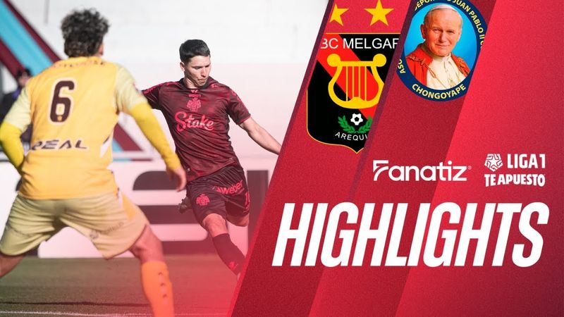 Melgar 1-1 Juan Pablo II Highlights | #Liga1TeApuesto2025