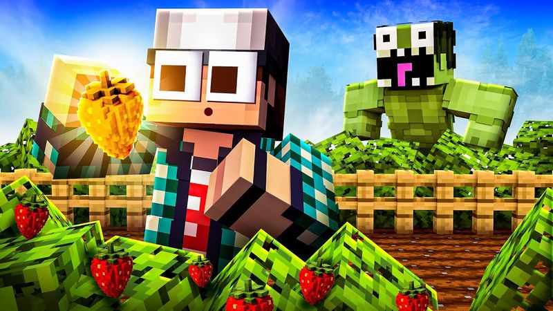 Я СВОРОВАЛ САМЫЕ РЕДКИЕ РАСТЕНИЯ С САДОВ ИГРОКОВ В GROW A GARDEN В МАЙНКРАФТ!