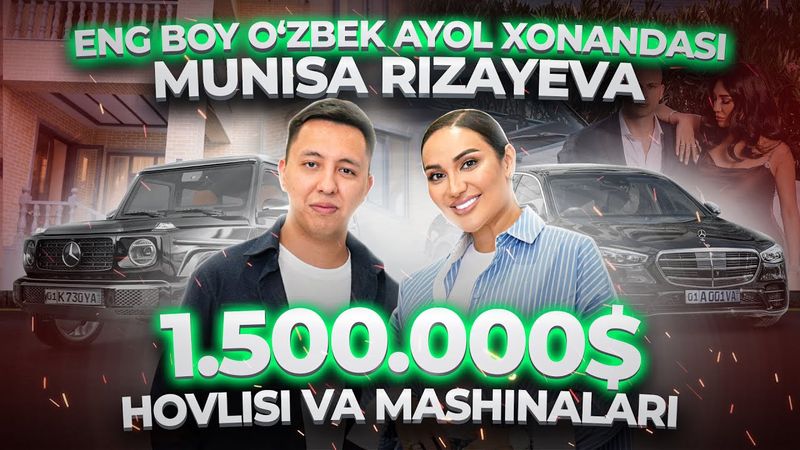 O'ZBEKISTONNI ENG BOY AYOL XONANDASI MUNISA RIZAYEVA