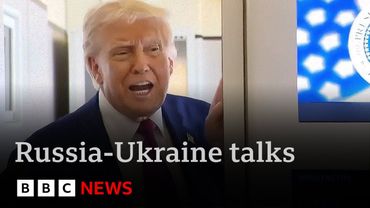 Trump says “nothing will happen” in Ukraine peace talks until he meets Vladimir Putin | BBC News