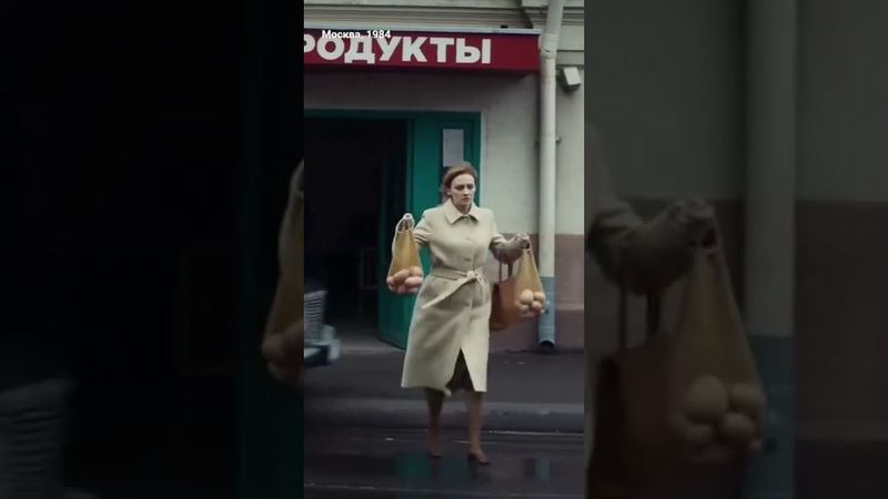 Очередь СССР. Как это видит ИИ.