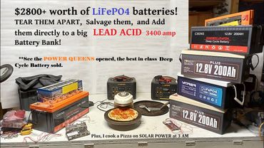 Use Lead Acid & Lithium LiFePO4 together, I open up numerous brands LIFEPO4, extend battery lifespan