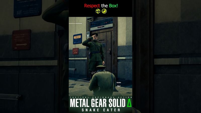 Snake’s Funniest Disguise Ever! 😂 MGS Delta