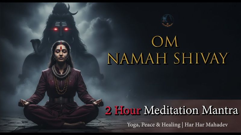 Om Namah Shivay 🔱 2 Hour Meditation Mantra | Yoga, Peace & Healing | Har Har Mahadev