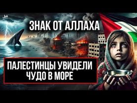 ГАЗА УВИДЕЛА ЧУДО В МОРЕ! ЗНАК ОТ АЛЛАХА