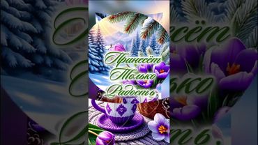 Доброе утро! Пусть день будет легким и радостным!