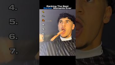 Ranking The Best Barber Moments Ever #shorts