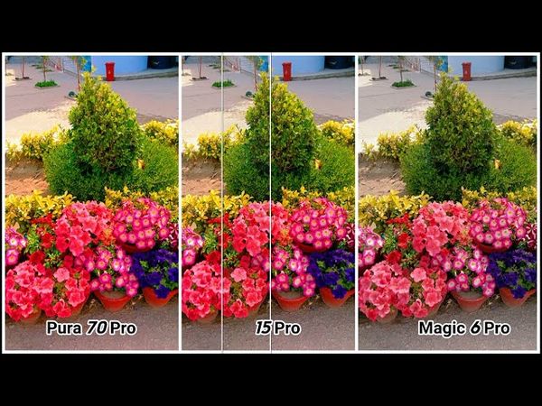 Huawei Pura 70 Pro Vs iPhone 15 Pro Vs Honor Magic 6 Pro  Camera Test