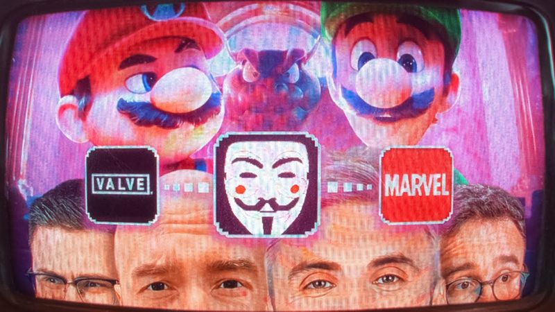 Бри Ларсон бросила парня из-за Марио // Valve против Xbox // Гай фокс возвращается |ПОГЛЯДИМ #8