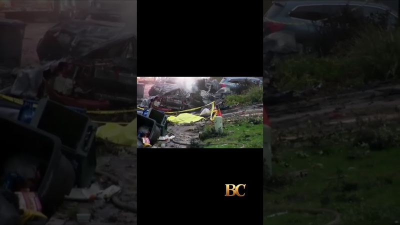 A small jet crashed into a San Diego neighborhood, killing 6 people