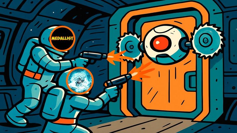 НАДО ПОЙМАТЬ ЭТОГО ЦИКЛОПА,НО КВАНТУМЕЦ МЕШАЕТ