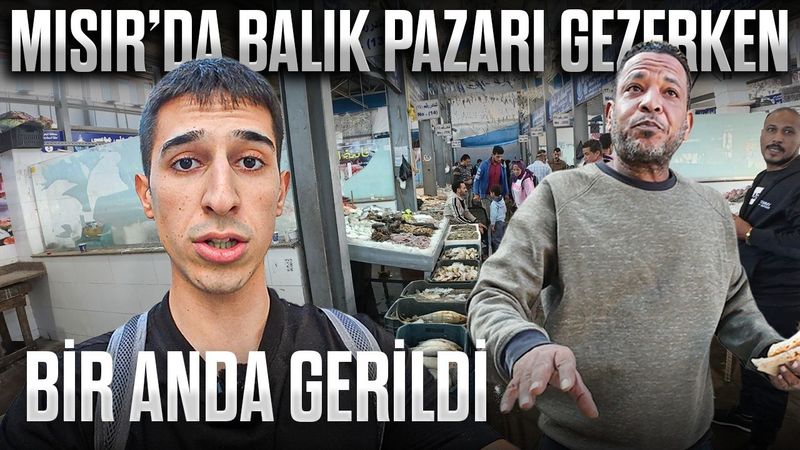 Malentendu dans les rues d’Égypte | Visite du marché aux poissons