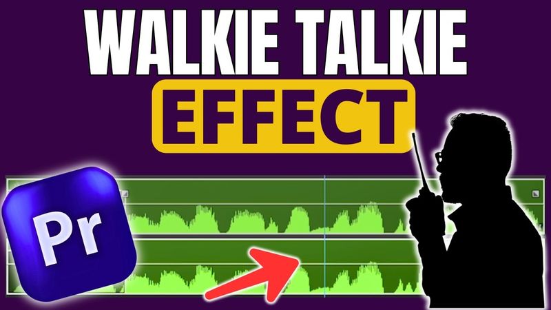 How To Create Walkie Talkie Effect In Premiere Pro