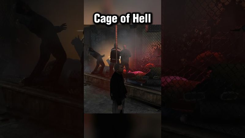 Cage of Hell - Shotgun edition #gta #gtaiv #gta4