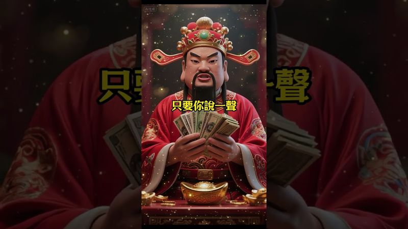 【見到我財神，只要你說一聲，百萬橫財都給你】接了，轉發，錢財擋不住！#生肖 #十二生肖 #運勢