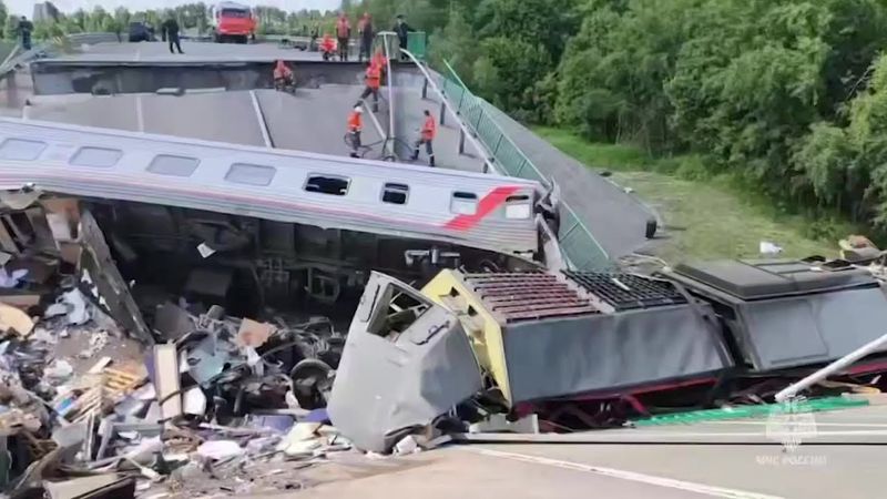 Bridge collapse in Russia caused by 'blast' leaves 7 dead | AFP