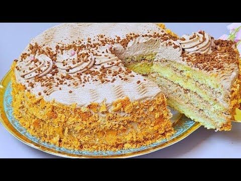 ДУХОВКА БОЛЬШЕ НЕ НУЖНА! БИСКВИТНЫЙ ТОРТ НА СКОВОРОДЕ!