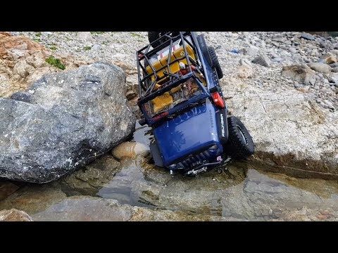 TRACTION HOBBY 1/8 Founder Jeep Young island Rock Exploration( 트랙션 하비 영도 크라울링 트라이얼 알씨카)