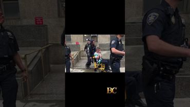 Maniac barges into NYC courthouse, slashes officers in neck, face in chaotic scene