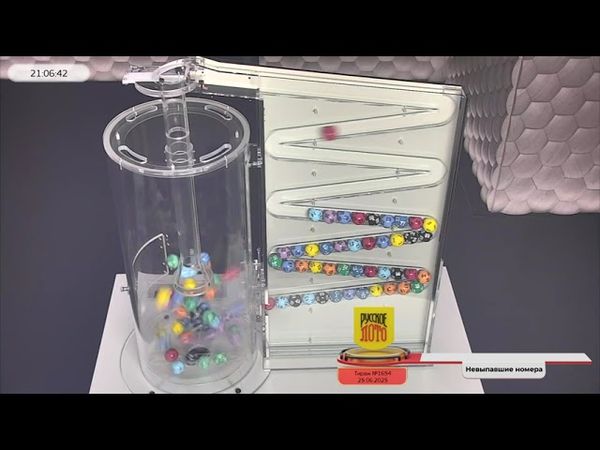Русское лото 25.06.25 тираж № 1654 от Столото