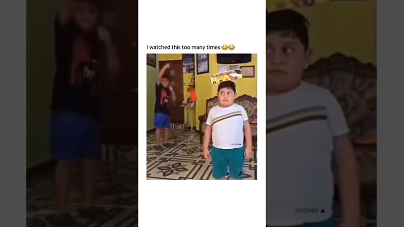 I watched this too many times😂😂 #funny #siblings