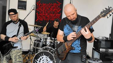 My New DEATH METAL Band ! Live