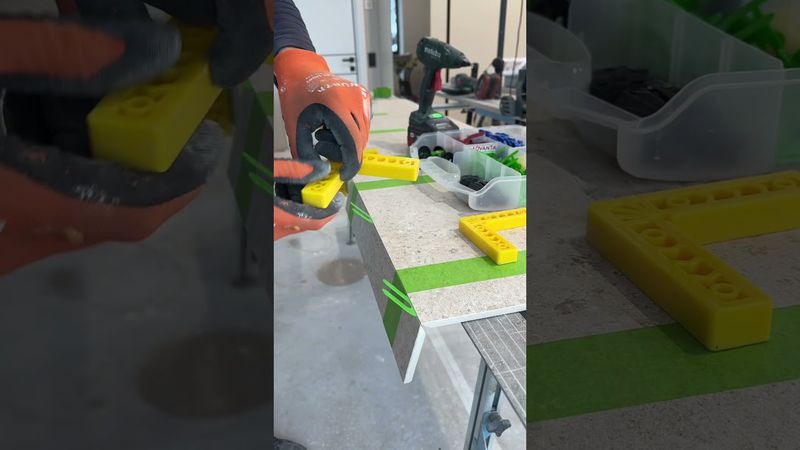 Экран под ванной из плитки 🙌🔥