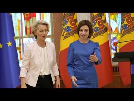 EU leaders renew backing for Moldova’s EU membership ambitions at landmark summit