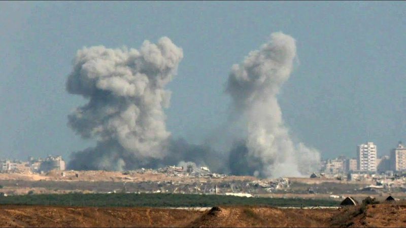 Smoke billows in Gaza during ongoing Israeli strikes | AFP