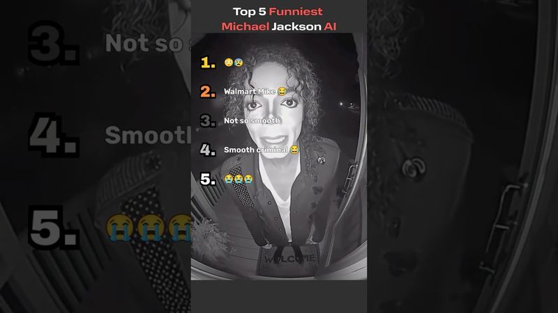 Ranking The Top 5 FUNNIEST  Michael Jackson AI Moments