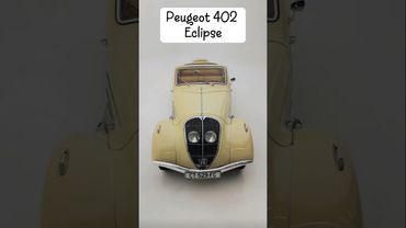 The Elegant Revolution: Unveiling the 1936 Peugeot 402 Eclipse